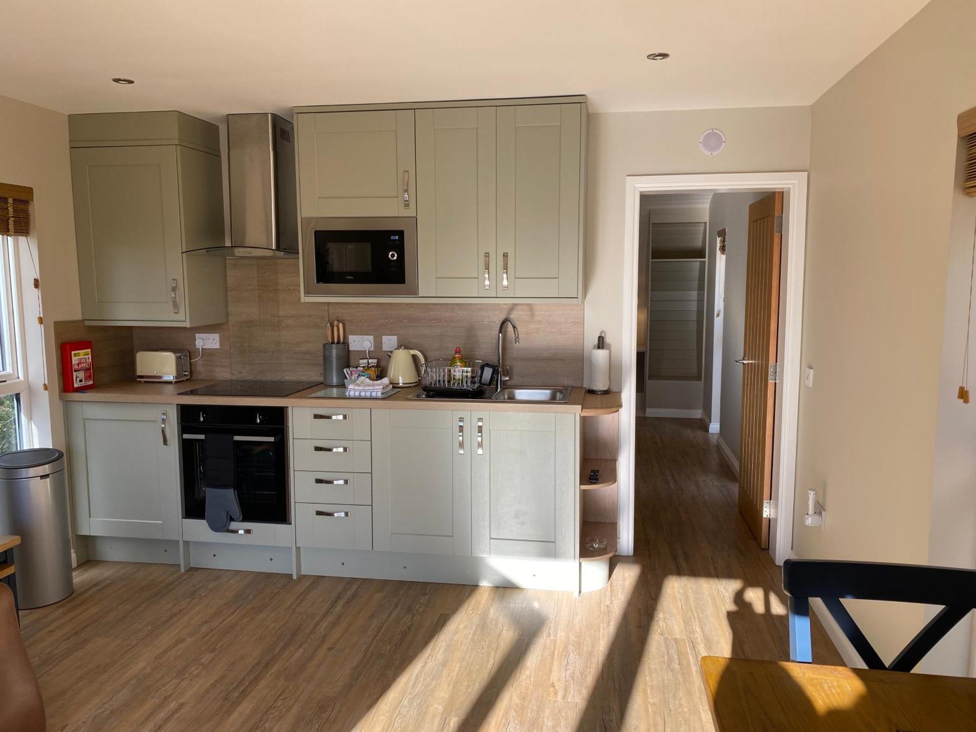 Acorn Lodge With Hot Tub Cupar Bagian luar foto